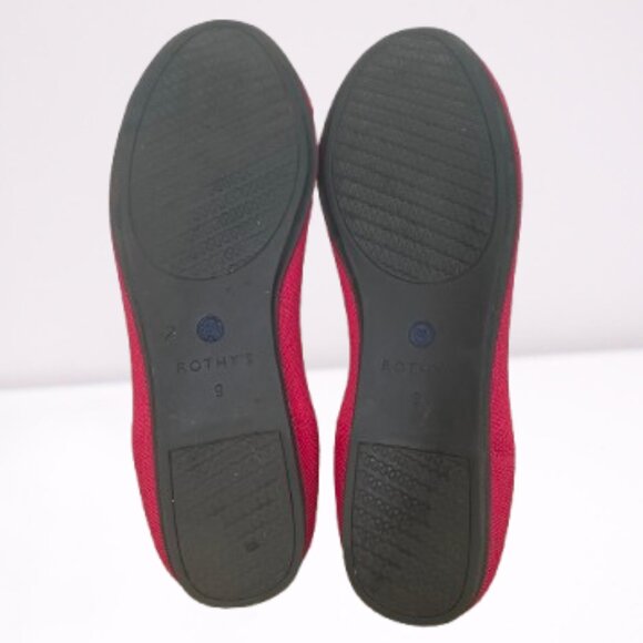 Rothy’s The Flat Round Toe Ballet Flats Size 9 Hot Pink Worn Twice - Picture 10 of 10